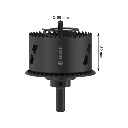 Pila vykružovací/děrovka se záhlubníkem a adaptérem Bosch Wood and Drywall 68 mm 2608594531 - 5 Pila vykružovací/děrovka se záhlubníkem a adaptérem Bosch Wood and Drywall 68 mm 2608594531 - 5