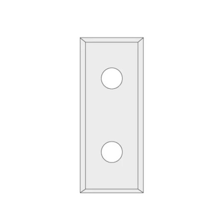 Žiletka tvrdokovová IGM Z4 39,5x9x1,5 UNI N012-39945