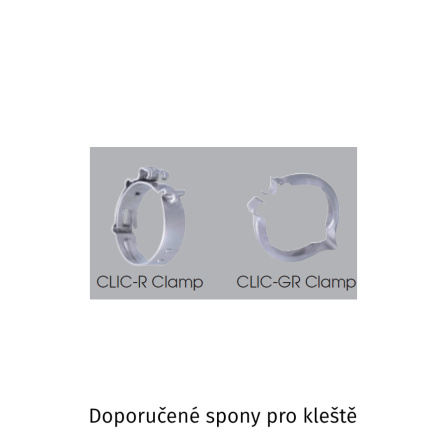 Kleště s otocnými čelistmi na spon CLIC a CLIC-R 32 mm L 175 mm King Tony 9AA25 - 5