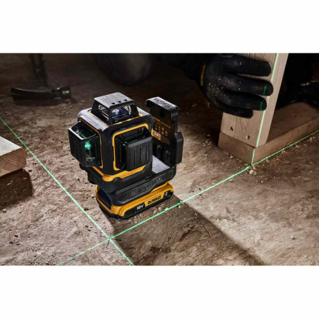 DCLE34031D1-QW Laser křížový DeWALT DCLE34031 3x360, 18V, 1x2.0Ah-7