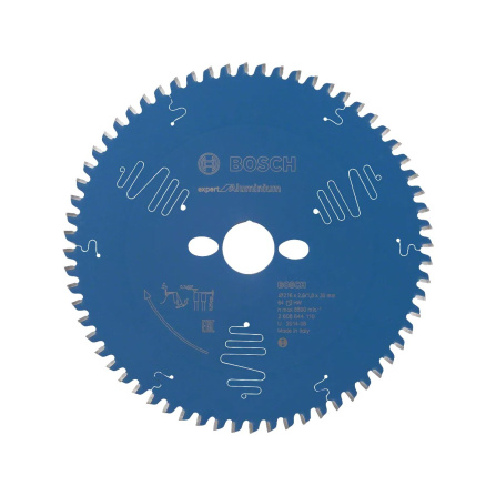 Pilový kotouč Bosch Expert for Aluminium 216x2,6/1,8 mm, 64 zubů 2608644110