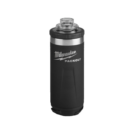 Láhev na pití Milwaukee Packout Bottle 710 ml Chug Lid Black 4932493466 - 2