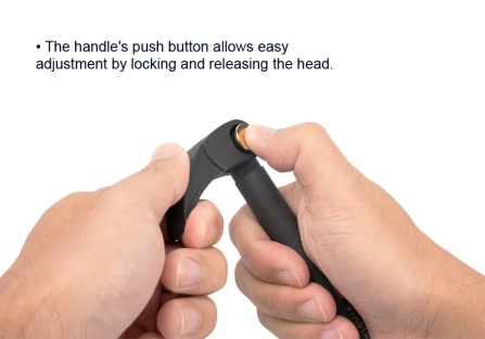 Páčidlo s nastavitelnou hlavou 254 mm