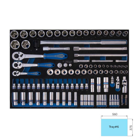 Sada nářadí do vozíku, 196 ks, EVA