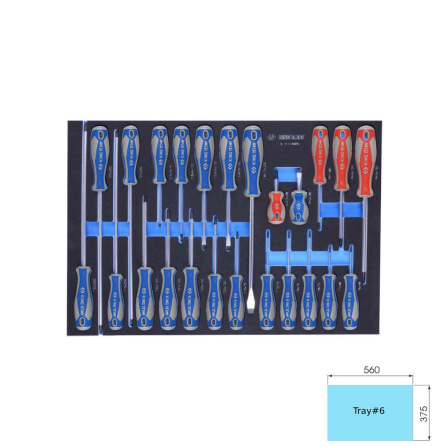 Sada nářadí do vozíku, 196 ks, EVA