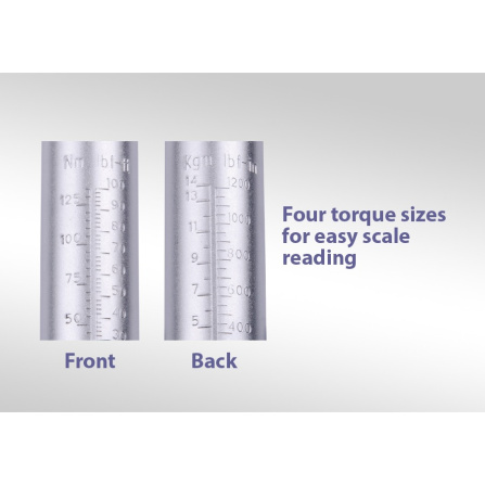 1/2 klíč momentový lámací 25-135 Nm, se stupnicí