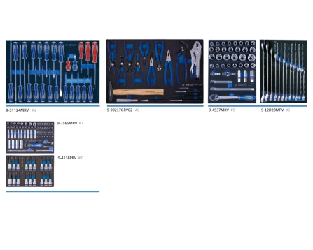 Sada nářadí do vozíku, 181 ks, EVA