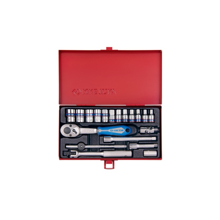 1/4 sada hlavic 2335M (4-13mm) a přísl. 19 ks box