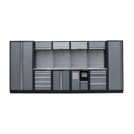 Sada dílenského nábytku č.2 (šedý), 4235x460x2000mm