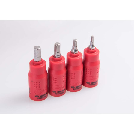 1/4 hlavice zástrčná izolovaná VDE, INBUS 3 mm, L 58 mm