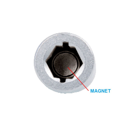 Adaptér 1/4 na 1/4 bity s magnetem