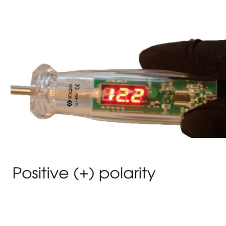 Tester obvodů LCD rozsah 12/24/48V, DC