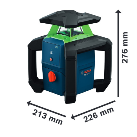 Stavební rotační laser + přijímač LR 3-2 Bosch PRO GRL 18V-3-31 G Set 0601061G01 - 7 Stavební rotační laser + přijímač LR 3-2 Bosch PRO GRL 18V-3-31 G Set 0601061G01 - 7