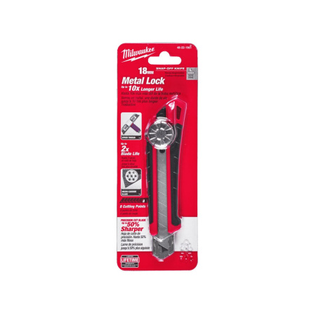 Nůž ulamovací Milwaukee Snap knife 48221961 - 4