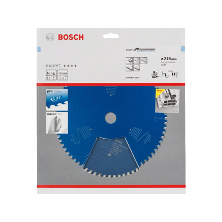 Pilový kotouč Bosch Expert for Aluminium 216x2,6/1,8 mm, 64 zubů 2608644110 - 2