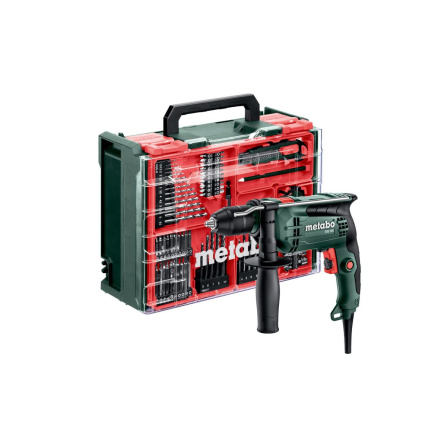 Vrtačka příklepová Metabo SBE 650 SET 600742710