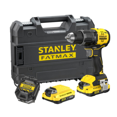 Aku vrtací šroubovák Stanley FatMax V20 18V 2x2,0Ah SFMCD716D2T Aku vrtací šroubovák Stanley FatMax V20 18V 2x2,0Ah SFMCD716D2T