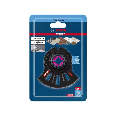 Segmentový pilový list Bosch Expert Starlock ACZ 105 ET Multi Material 2608664208 - 2