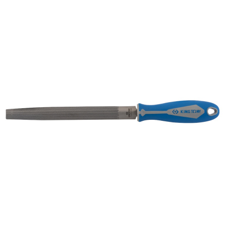 Dílenský úsečový pilník s rukojetí  L 200 mm King Tony 75202-08G