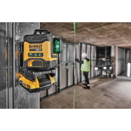 DCLE34031D1-QW Laser křížový DeWALT DCLE34031 3x360, 18V, 1x2.0Ah-9