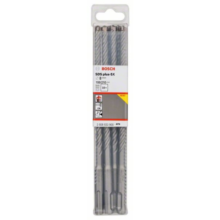 Vrták do kladiv Bosch SDS-Plus-5X - 8 x 150 x 210 mm 2608833900