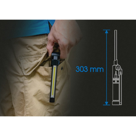 Lampa skládací SLIM 8W COB King Tony 9TA268A - 4