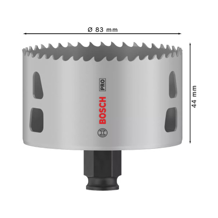 Pila vykružovací/děrovka Bosch PRO Multi Material PC Plus 83 mm 2608594404 - 7