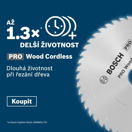 Pilový kotouč pro akumulátorové pily Standard for Wood 85x15x1,1/0,7x20T 2608837666 - 2