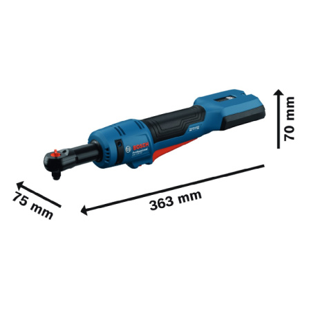 Aku ráčna Bosch PRO GRC 18V-60 3/8 bez baterií 2x2,0 Ah 06019N8002 - 6