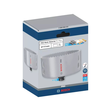 Pila vykružovací/děrovka Bosch PRO Multi Material PC Plus 111 mm 2608594413 - 3