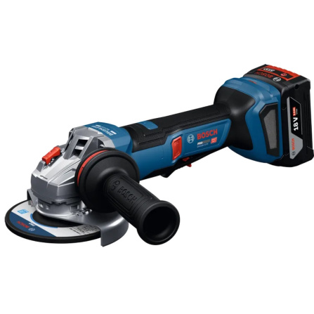 Aku bruska úhlová Bosch GWS 18V-11 PS 2x5.0Ah Profesional 125 mm 06019N4302 - 2 Aku bruska úhlová Bosch GWS 18V-11 PS 2x5.0Ah Profesional 125 mm 06019N4302 - 2
