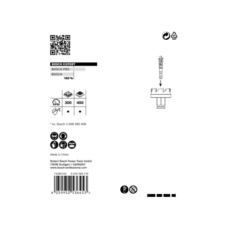 Pila vykružovací/děrovka Bosch Expert 40 mm Sheet Metal PC Plus 2608900499 - 7