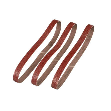 Třídílná sada brusných pásů Stanley P120 13 x 455 mm STA33381