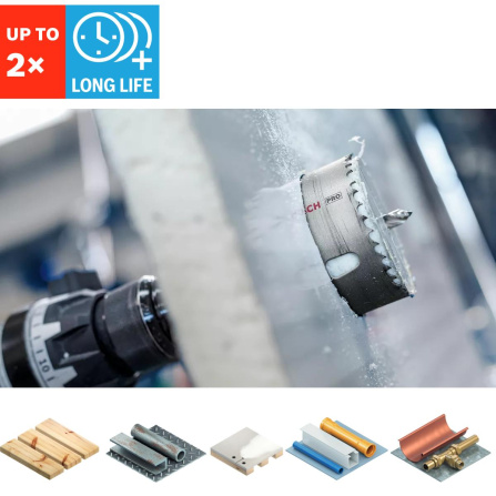 Pila vykružovací/děrovka Bosch PRO Multi Material PC Plus 111 mm 2608594413 - 4