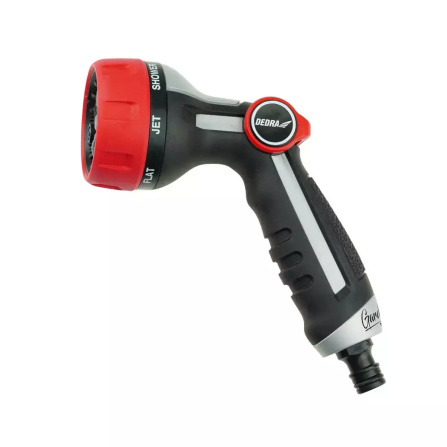 Pistole zavlažovací Ultra Light Thumb Control 7 funkcí Dedra 80N253K
