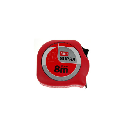 Metr svinovací 8m/25mm SUPRA PROFI 030251