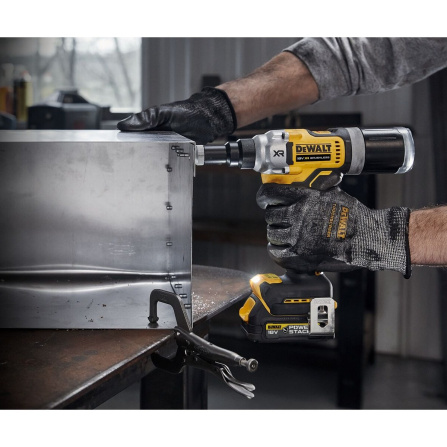 DCF414NT-XJ Aku nýtovačka DeWALT DCF414NT, 18V, bez aku, kufr-2