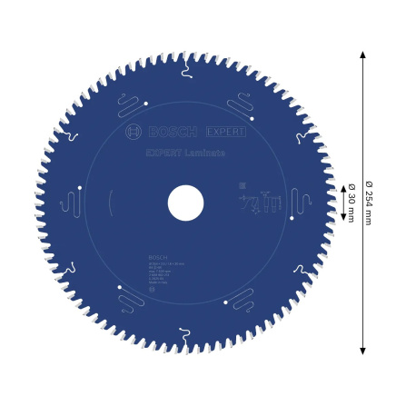 Pilový kotouč Bosch Expert Laminate 216x2,5/1,8mm, 84 zubů 2608902213 - 6 Pilový kotouč Bosch Expert Laminate 216x2,5/1,8mm, 84 zubů 2608902213 - 6