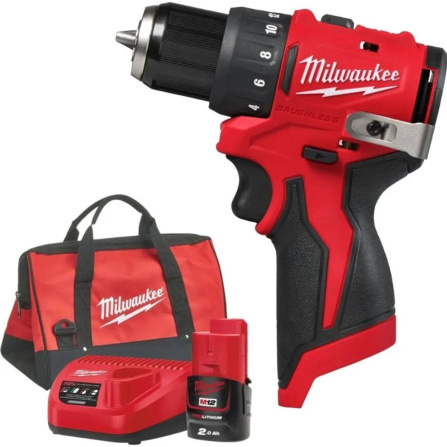 Aku vrtací šroubovák Milwaukee M12 BLDDRC-201BRF 4933500773 - 5