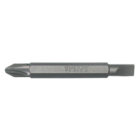Bit šroubovací oboustranný King Tony PZ2/SL5.5 60 mm 1360552Z