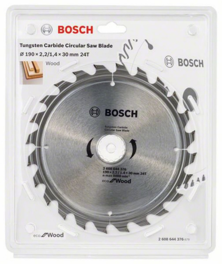 Pilový kotouč Bosch ECO OP WO 190x2,2/1,4x30 24T