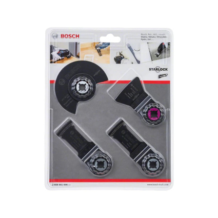 Sada Bosch Starlock Multi-Tool PRO na podlahy 4 ks 2608661696 - 2