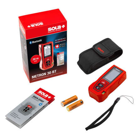 Laserový měřič vzdálenosti Sola Metron 30 BT 71025101 - 4