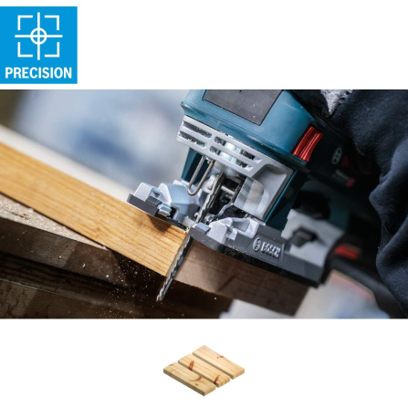 Pilový plátek do kmitací pily Bosch T 144 DP - Precision for Wood - 2