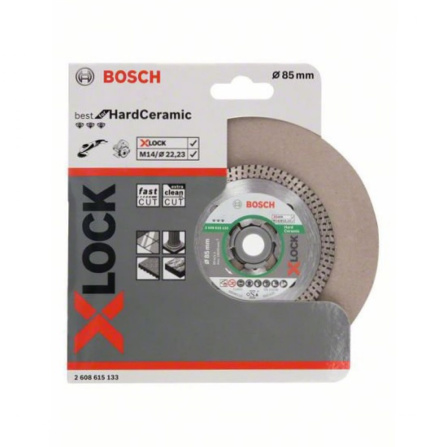 Kotouč dělící diamantový Bosch X-LOCK Best for Hard Ceramic 85 mm