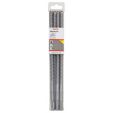 Vrták do kladiv Bosch SDS-Plus-5X - 10 x 200 x 260 mm 2608833904