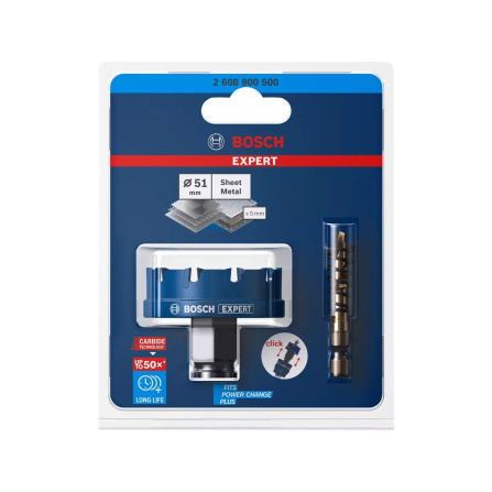 Pila vykružovací/děrovka Bosch Expert 51 mm Sheet Metal PC Plus 2608900500 - 3