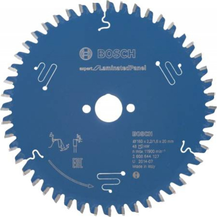 Pilový kotouč Bosch Expert for Laminated Panel 160x20, 48 zubů 2608644127