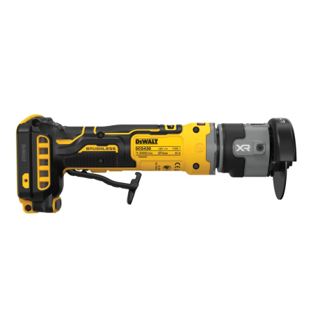Aku úhlová přímá bruska DeWalt DCG430N bez aku - 2 Aku úhlová přímá bruska DeWalt DCG430N bez aku - 2