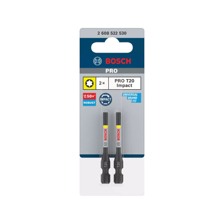 Sada torx bitů Bosch PRO Impact 2 ks 55 mm 2608522530 - 2